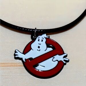 Ghostbusters logo Charm Necklace